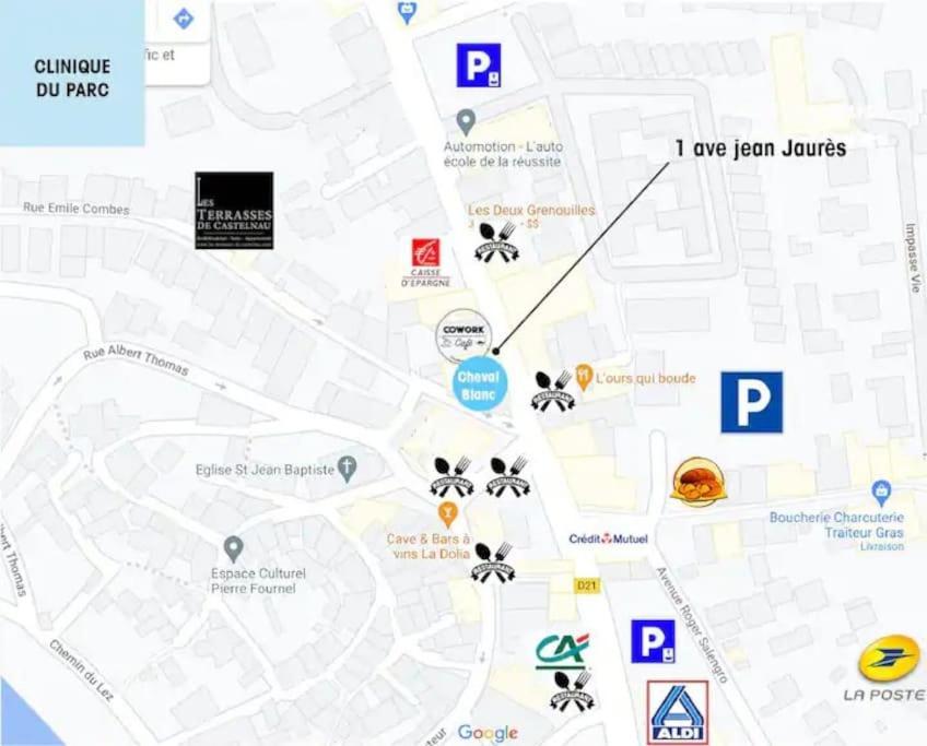 Bel Fonctionnel Et Lumineux En Centre Ville, Clinique Et Tram A 5 Mn, Situation Ideale ! Castelnau-le-Lez
